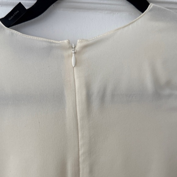 Theory 100% silk Ivory Women's Blouse - Picture 9 of 9